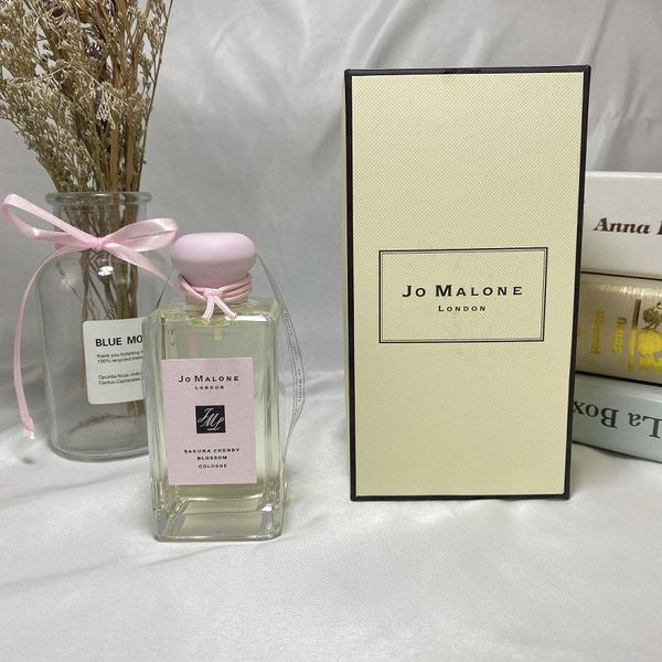 

dropshipping jo malone london women perfum 100ml sakura cherry blossom cologne perfumes fragrances for women