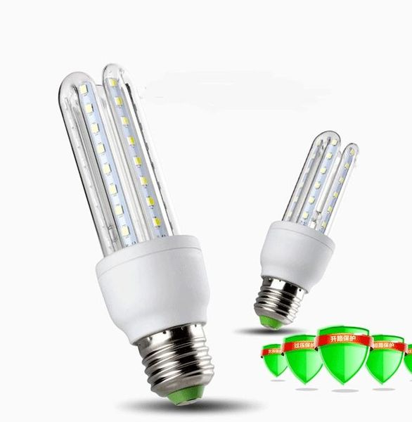 Lampadina LED ad alta luminosità E27 E14 3W 5W 7W 9W 12W Lampada a risparmio energetico Luce 85-220v Lampada mais Fiala Led Bombillas per illuminazione domestica 6PCS