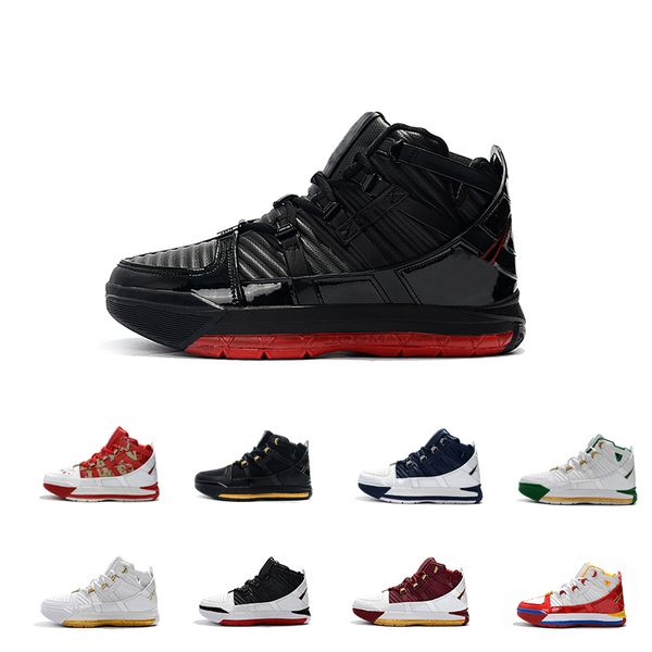 

Lebron III 3 2019 New Arrival Home SuperBron SVSM PE 16 Zoom Sneakers LBJ 16s James 7-12 on pitstore