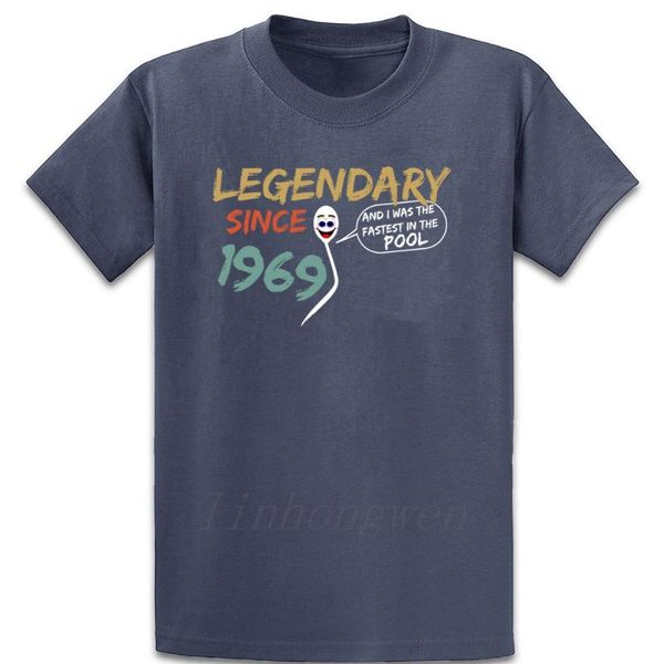 Compre Legendary Desde 1969 50th Presente De Aniversário Camiseta Academia Spring Design Letra O Neck Costume Engraçado Camisa De Algodão De Laorenstar, $172,66 | Pt.Dhgate.Com
