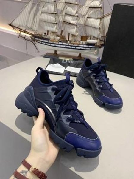 

2019 fashion luxury designer women shoes women neoprene grosgrain ribbon d-connect sneakers lady wrap-around rubber sole casual shoes, Red;white