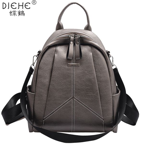 

fshion women leather backpacks vintage shoulder bag winter female backpack ladies travel backpack mochila school bags for girls