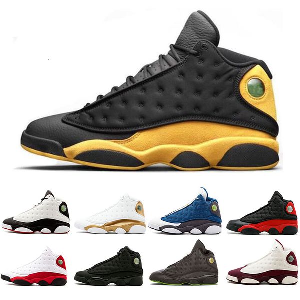 

mens 13s basketball shoes he got game hyper royal italy blue bordeaux flints chicago bred dmp wheat black cat size 7-13
