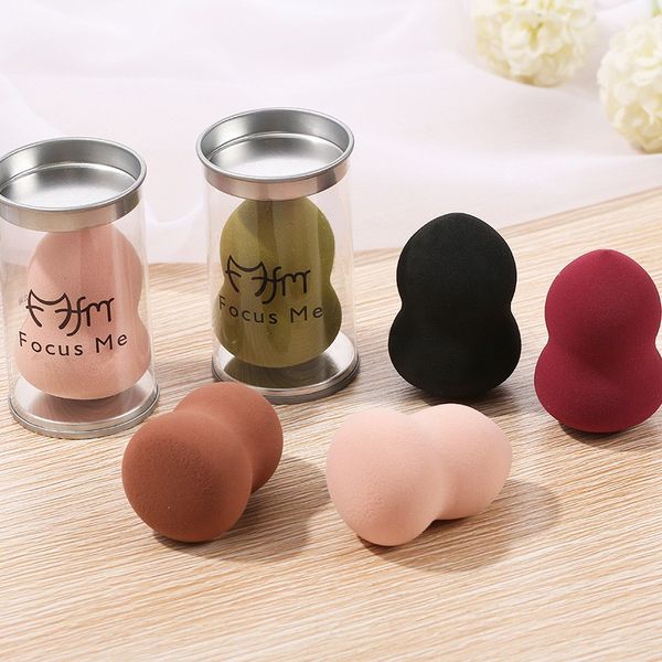 

face foundation cream blending cosmetic powder puff gourd shape cosmetic puff makeup sponge blending make up cleanup beauty