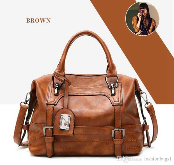 

fashion designer luxury handbags purses crossbody bags brown womens shoulder bags pu leather ladies shoulder bag tote bag casual work boston