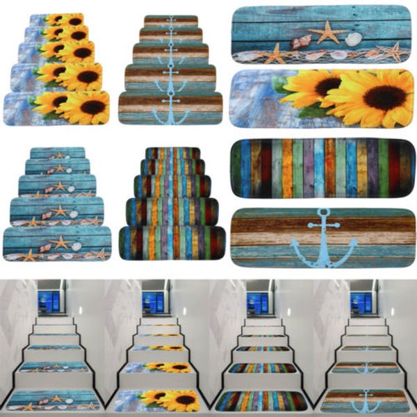 

3D Entrance Stair Riser Staircase Wall Sticker Photo Mural Scenery Home Decal