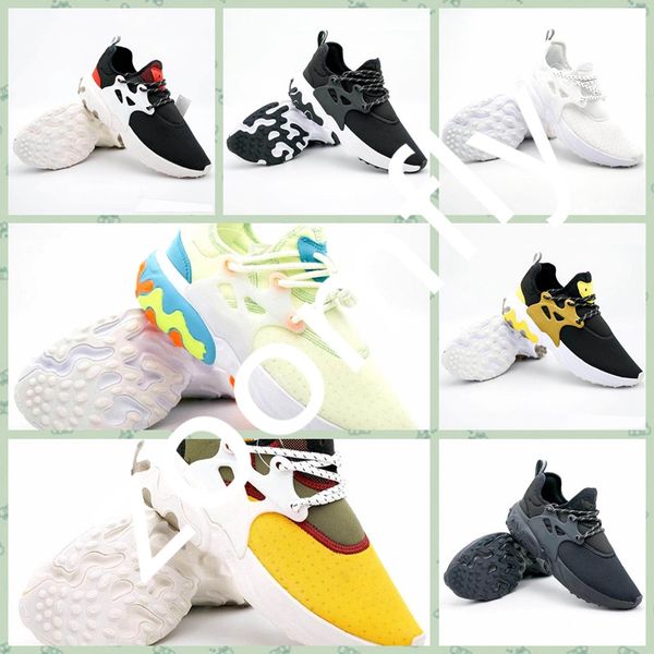

nrpst1 горячие продажи дешевле prestos mids react мужчины женщины кроссовки удобные ноги чувствовать себя сетки дышащие кроссовки черный бел