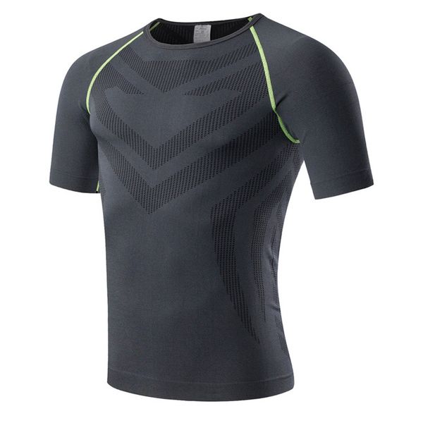 

men's basketball jerseys fitness training shirt quick dry breathable running shirt gym fitness wear lycra compression t, Black;blue
