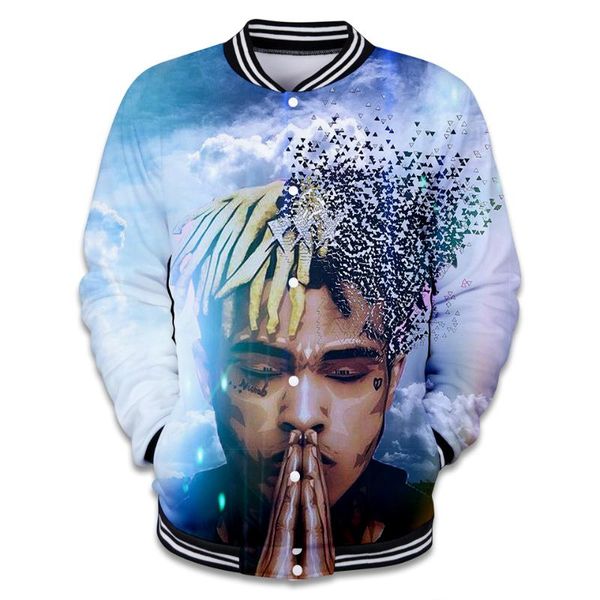 

xxxtentacion 3d print fashion baseball jacket men/women casual style jacket xxxtentacion 3d baseball clothes, Black;brown