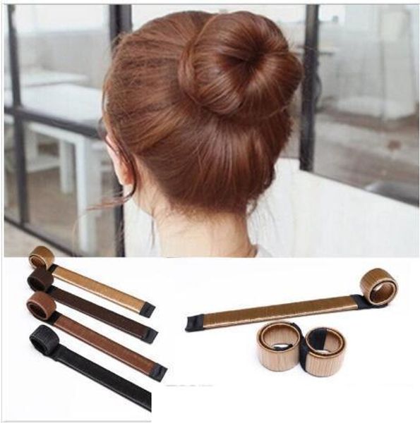 Strumento fai-da-te Parrucca sintetica per capelli Ciambelle Bud Head Band Ball French Twist French Magic Bun Maker Capelli dolci