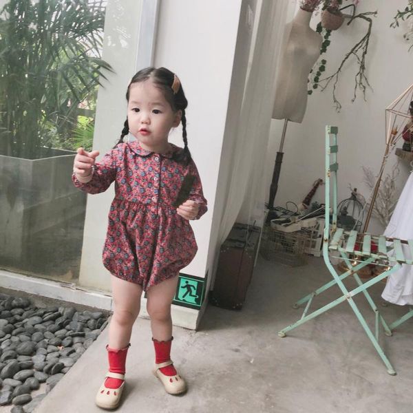 

in stock baby romper relaxed girl romper, Blue