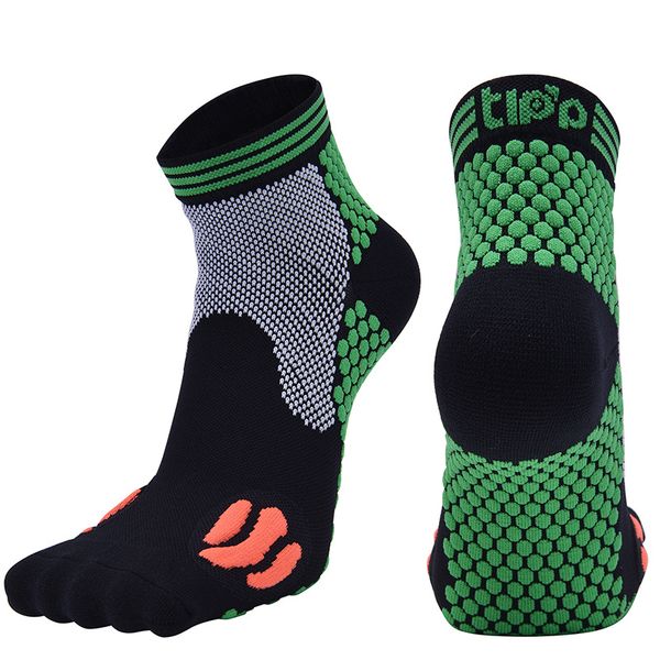 

cycling socks knee-high sports socks breathable bicycle on for outdoor sports racing cycling mtb mountain road bike, Black