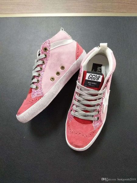 

golden gooses deluxe womens men old style sneakers genuine leather villous dermis shoes sneakers boots 00-03