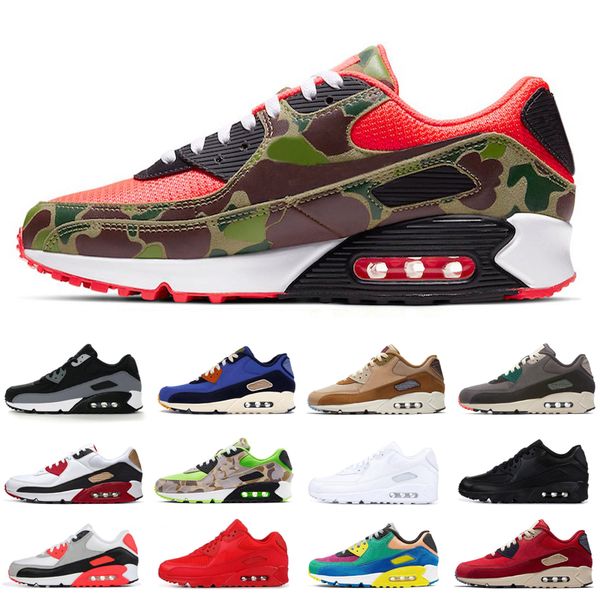 

men women running shoes rain forest green camo game triple white sports trainer mens cushion surface breathable sports shoes sneakers