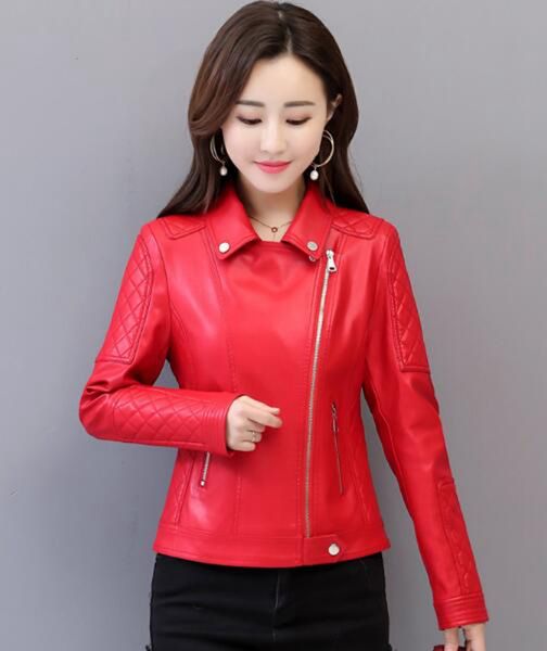 

женщины европы и сша весенне-осенний деловой британский бутик нового стиля с коротким стилем и дубленкой / m-5xl, Black