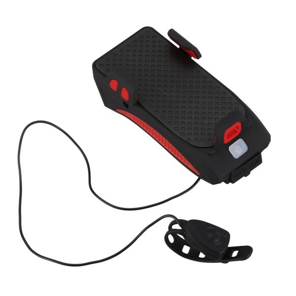 

велосипед свет мобильный телефон кронштейн езда переднего света динамик horn велосипедов держатель мобильного телефона лампа зарядки treasur