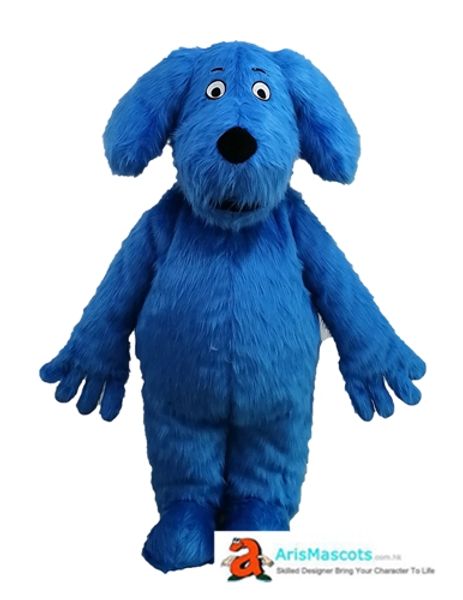 

100% real ps blue dog mascot costume buy mascots online custom mascot costumes sports mascot for team deguisement mascotte, Red;yellow