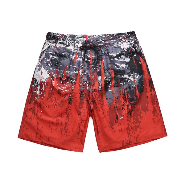 

2019 vetements men calcao short men's sports pants casual 3d graffiti printed beach work casual men short trouser shorts pants, White;black