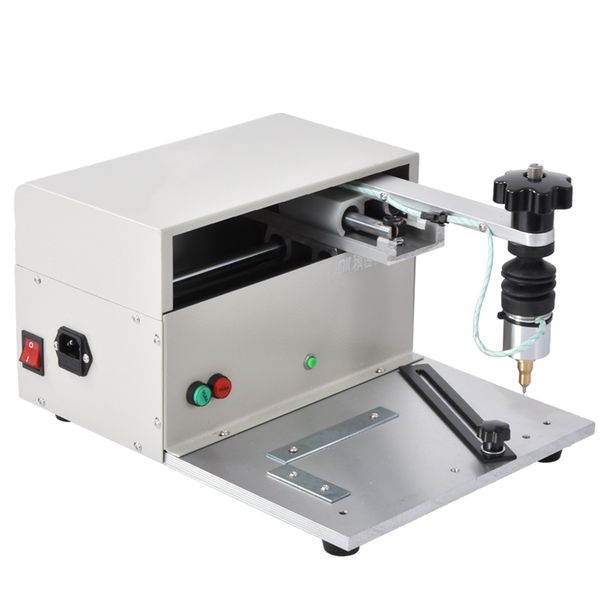 

small table type usb electric marking machine metal stainless steel signage nameplate marking machine 110v/220v 200w (170*110mm