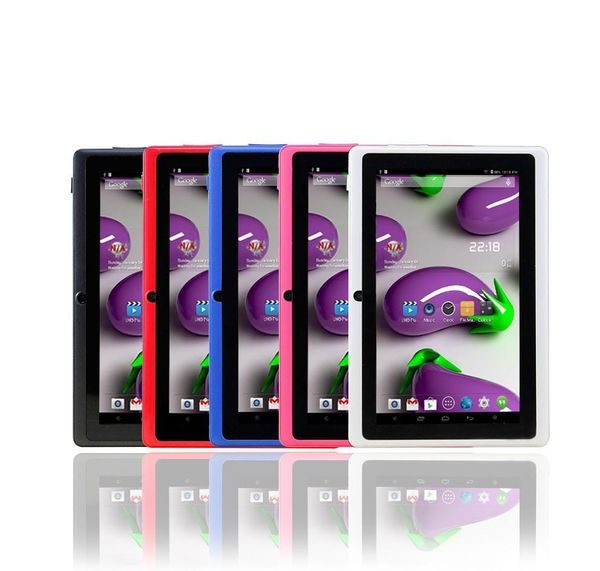 

2020 quad core tablet pc 7 inch screen android 5.1 allwinner a33 real 1gb ram and 8gb rom q8 with bluetooth ta2