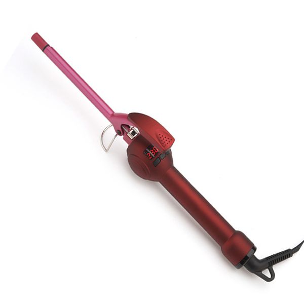 

9mm lcd curling iron hair curler professional hair curl irons curling wand roller rulos krultang magic care beauty styling tools