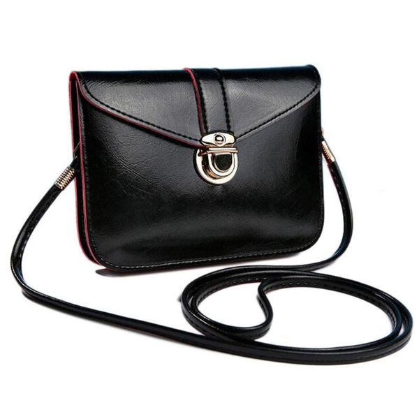 

women messenger bags vintage style pu leather handbag sweet cute cross body handbags clutch messenger bags