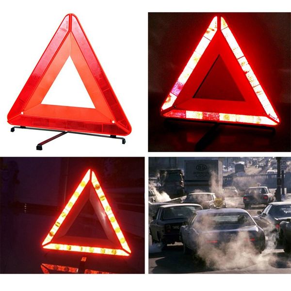 

автомобиль stop sign штатив дорога flasher большой треугольник emergency предупреждающий знак складная светоотражающие безопасности придорож