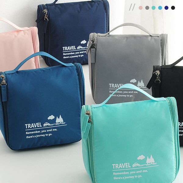 

fashion travel cosmetic bag organizer toiletry bag men waterproof portable pouch cosmetic cases women hanging wash bags