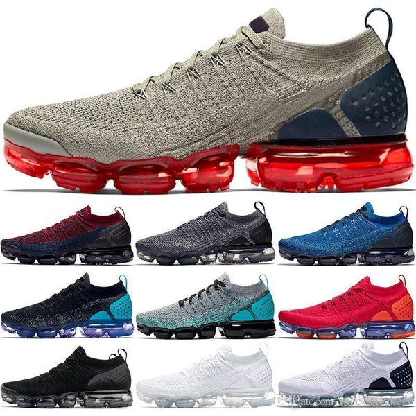 

2019 xmaropav 2.0 men women running shoes triple black white dark stucco red orbit oreo olympic work blue sport sneaker size 36-45