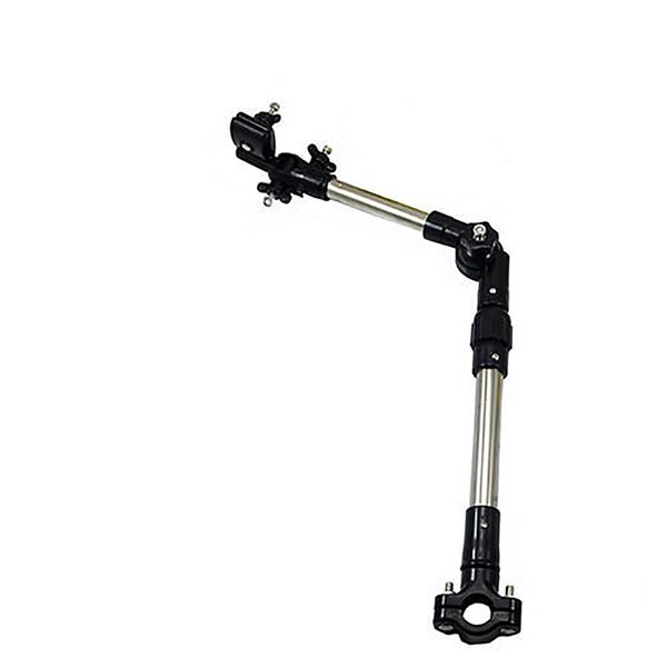 

stainless steel umbrella stands any angle swivel wheelchair bicycle umbrella connector stroller umbrella holder rain gear tool