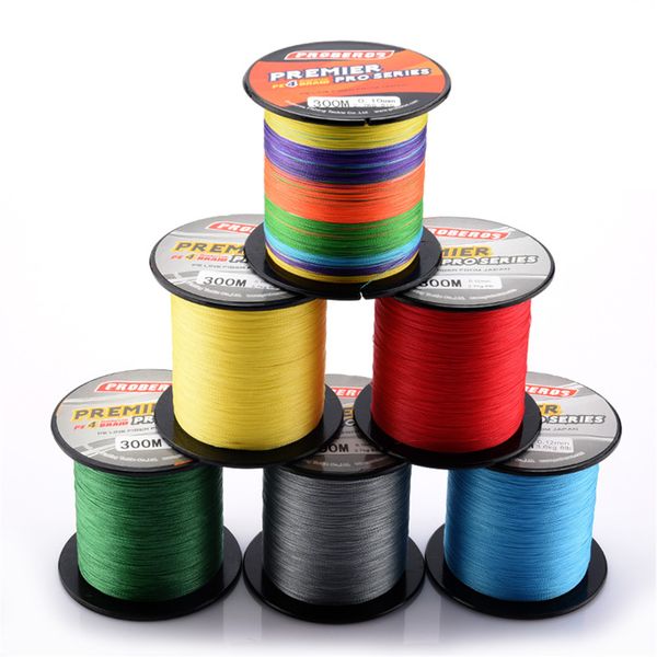 

100m 300m super strong pe braided fishing lines multifilament fishing line tackle wire rope cord pesca peche 6-100lb