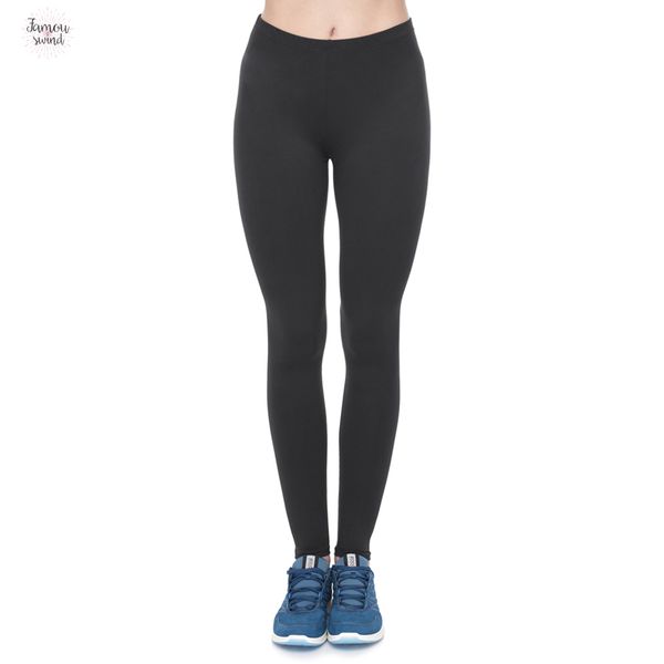

новая мода женщины legging черный фитнес женщины гетры вскользь прочные женщина брюки хорошее качество перевозка груза падения, Black