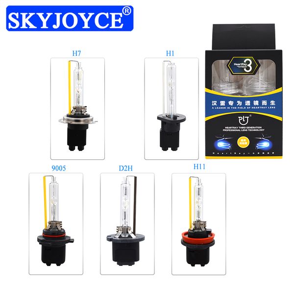 

35w original heartray hid xenon bulb for ac 35w hid kit 4500k h11 5500k 6500k h1 9005 d2h 9012 h7 heartray headlight bulb