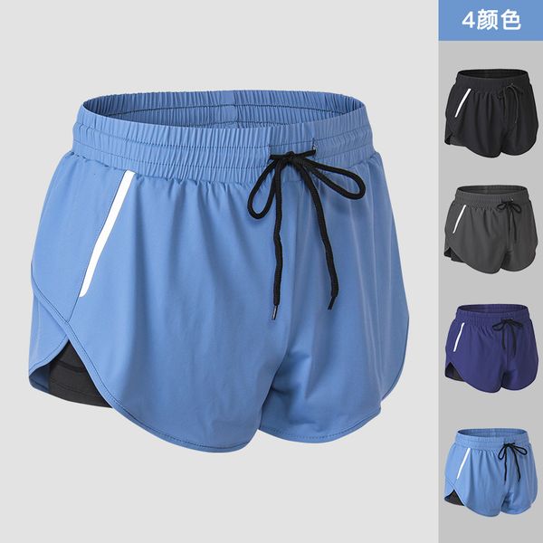 

fanceey reflective fitness shorts women high waist yoga shorts gym women sport for with lining breathable eur size, White;red