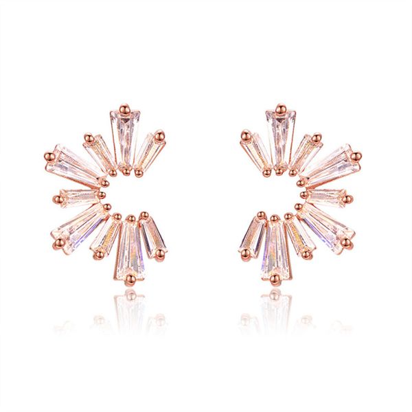 

2020 bohemia bulk earrings gold wholesale lot for women stud earring piercing diamond fashion jewelry, Golden;silver
