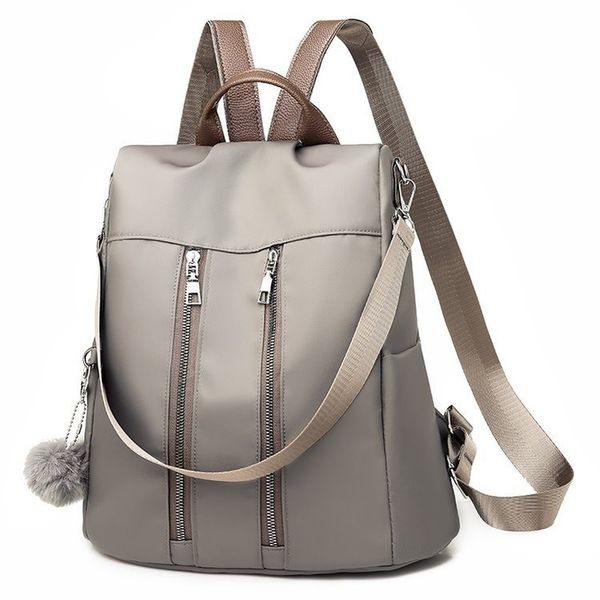 

2020 new ladies oxford cloth backpack korean casual large capacity waterproof anti-theft backpack women's