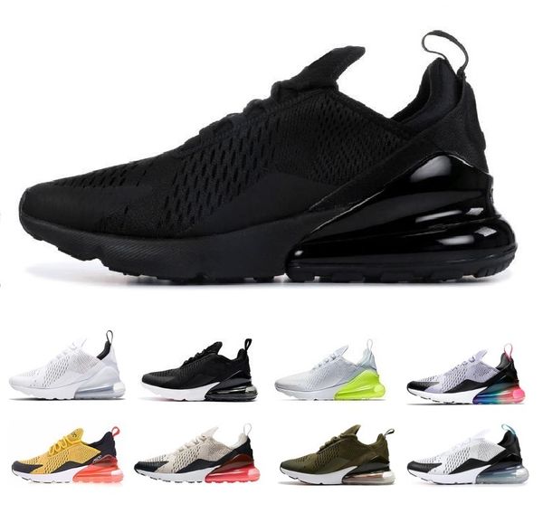 

2019 mens designer casual shoes men casual air cushion black white orange blue trainers outdoor hiking sports zapatos sneakers 5-11