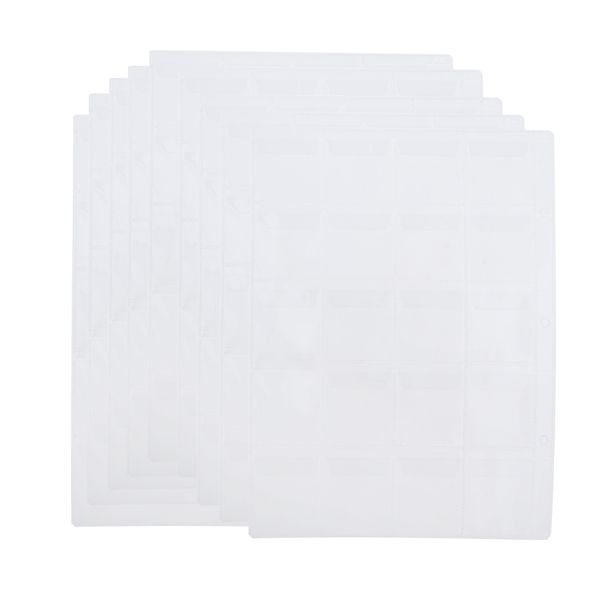 

10шт 20 карман монета марка коллекции альбом папка страниц вилки ппк понятно