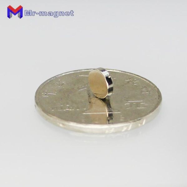 2022 magneti da frigorifero 6*1.5 6x1.5 mm 100 pezzi sfusi piccolo rotondo ndfeb disco al neodimio diametro 6mm x 1.5mm n35 super potente forte magnete delle terre rare