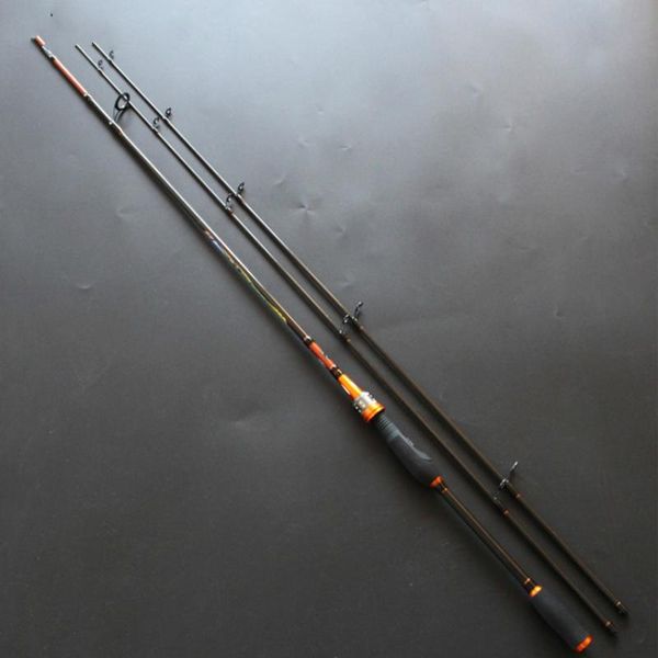 

2019 new 2 tips 2.1m carbon casting spinning fishing rod lure 4-12lb test m/mh action spinning rods