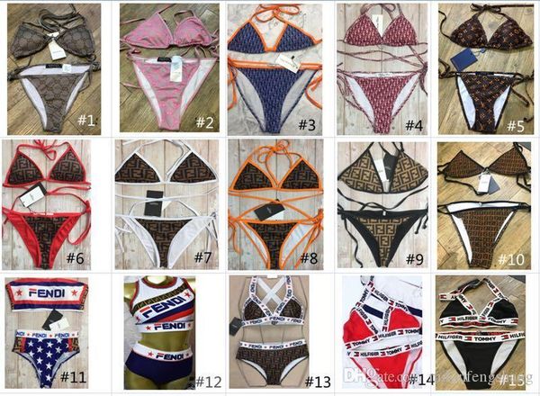 

Дизайнеры Lady Summer Sexy Beach Бикини нижнего белья Две пьесы Купальники женщин купальник Плавательные купальники Swimsuits100 Стили