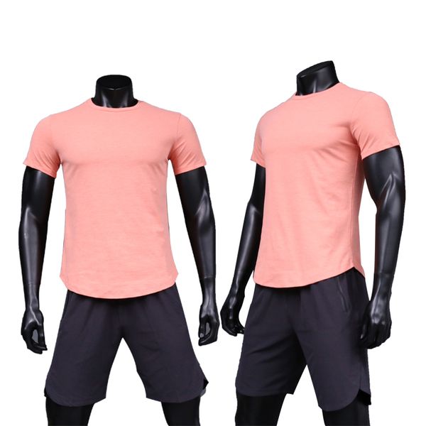 

running jerseys men t-shirts quickly dry workout shirts fitness tights soccer sports shirt compression sportswear gym, Black;blue