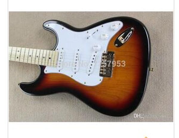 

custom guitar factory 2015 new real p f st gold hardware vintage sunburst electric guitar st model