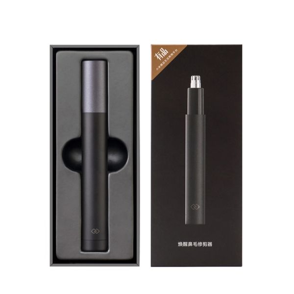 

original xiaomi electric mini nose hair trimmer hn1 portable nose hair shaver clipper waterproof safe cleaner tool