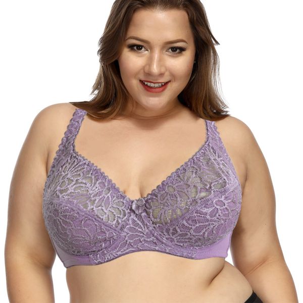 

женщины underwears плюс размер bras lager женщин лоно perspective кружева бюстгальтеры underwired сексуальное белье вышивка цветочные bh ier, Red;black