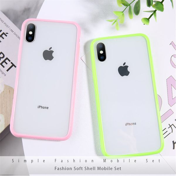 

прозрачный противоударный телефон чехол для iphone 11 pro max x xr xs max 6 6s 7 8 plus soft tpu simple clear cover