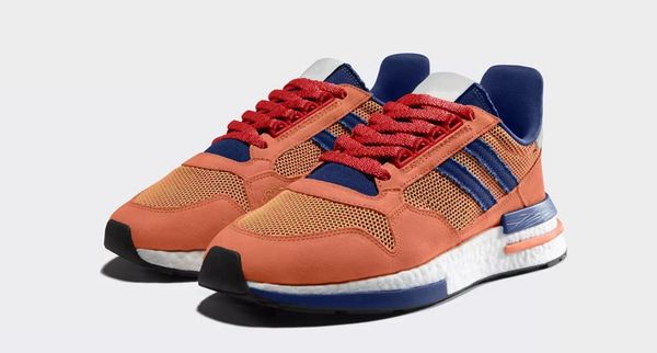 

High Quality Dragon Ball Z ZX 500 RM Son Goku Men Women Running Shoes ZX500 Orange Collegiate Royal Hi-Res Red Sneaker