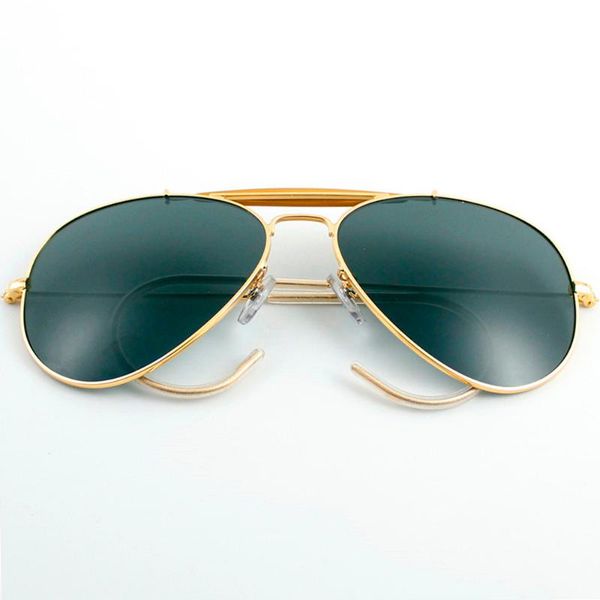 

aviation uv400 lens woman 58mm glasses 3030 man tac sol mirror pilot glass polarized gafas sunglasses outdoorsman craft, White;black