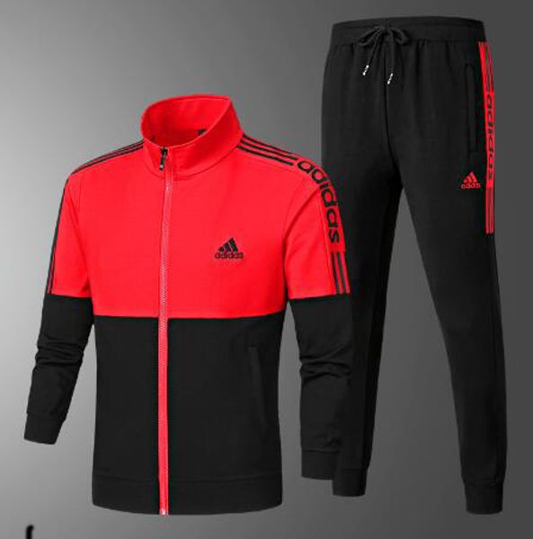 

brand tracksuits for mens sportswear with letters autumn tracksuit long sleeve casual jogger pants suit clothing l-4xl hot, Gray