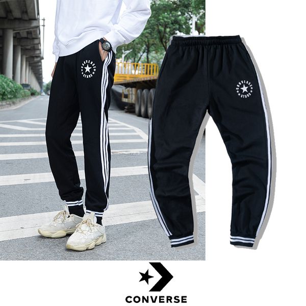 

cv men counters wild pants designer brand comfortable trousers fashion couple luxury classic pants trend quality embroiderys trousers, Black